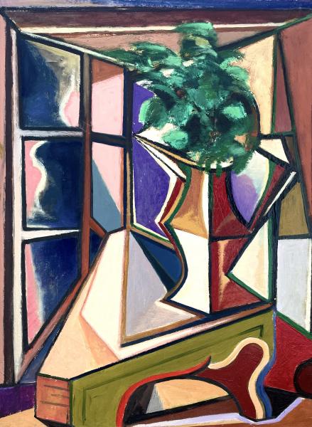 Feuillage dans un broc, 1977-1981