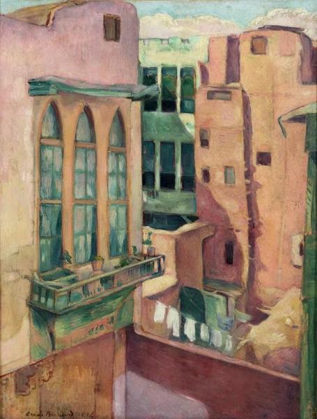 Maisons au Caire. Emile BERNARD